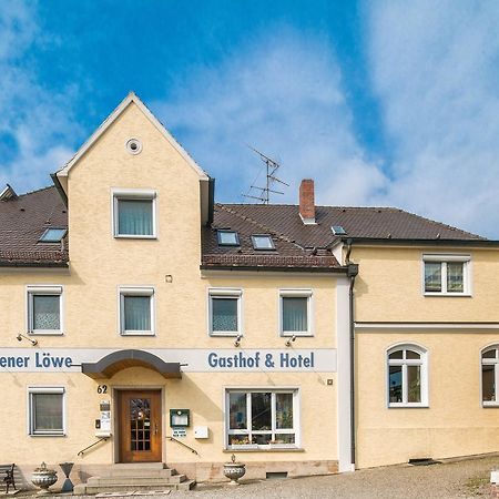 Hotel Goldener Loewe 金茨堡 外观 照片