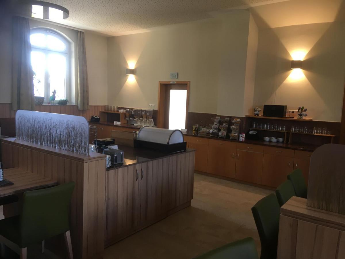 Hotel Goldener Loewe 金茨堡 外观 照片